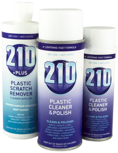 Sumner Labs 210 – Plastic Cleaner and Scratch Remover